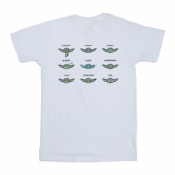 Star Wars - T-shirt MANDALORIAN MOOD - Homme (Blanc)