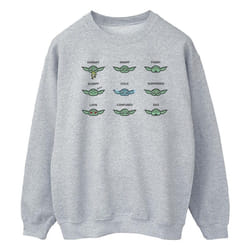Star Wars - Sweat MANDALORIAN MOOD - Homme (Gris chiné)