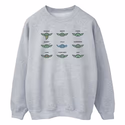 Star Wars - Sweat MANDALORIAN MOOD - Homme (Gris chiné)