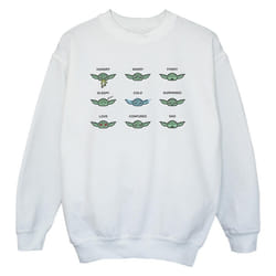 Star Wars - Sweat MANDALORIAN MOOD - Garçon (Blanc)