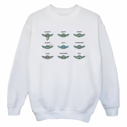 Star Wars - Sweat MANDALORIAN MOOD - Garçon (Blanc)