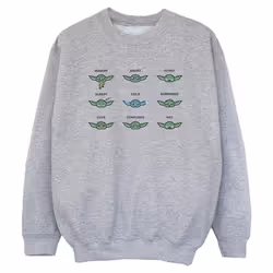 Star Wars - Sweat MANDALORIAN MOOD - Garçon (Gris chiné)