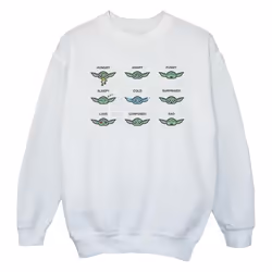Star Wars - Sweat MANDALORIAN MOOD - Fille (Blanc)