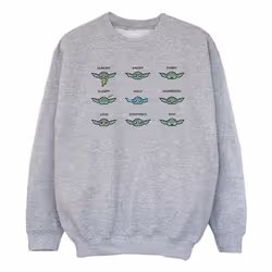 Star Wars - Sweat MANDALORIAN MOOD - Fille (Gris chiné)