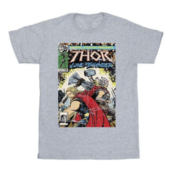 Marvel - T-shirt LOVE AND THUNDER - Homme (Gris chiné)