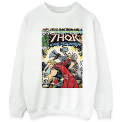 Marvel - Sweat LOVE AND THUNDER - Homme (Blanc)