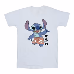 Disney - T-shirt BERMUDA SHORTS - Homme (Blanc)