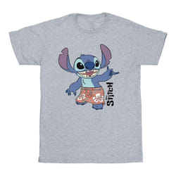 Disney - T-shirt BERMUDA SHORTS - Homme (Gris chiné)