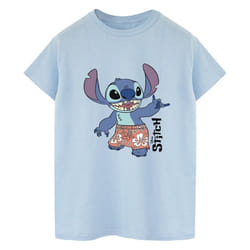 Disney - T-shirt BERMUDA SHORTS - Homme (Bleu clair)