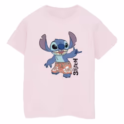 Disney - T-shirt BERMUDA SHORTS - Homme (Rose clair)
