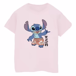 Disney - T-shirt BERMUDA SHORTS - Homme (Rose clair)