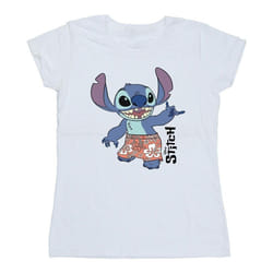 Disney - T-shirt BERMUDA SHORTS - Femme (Blanc)