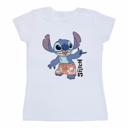 Disney - T-shirt BERMUDA SHORTS - Femme (Blanc)