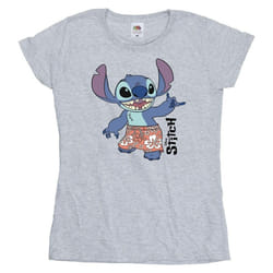 Disney - T-shirt BERMUDA SHORTS - Femme (Gris chiné)