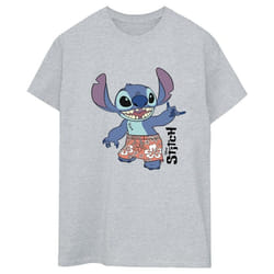 Disney - T-shirt BERMUDA SHORTS - Femme (Gris chiné)