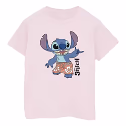 Disney - T-shirt BERMUDA SHORTS - Femme (Rose clair)
