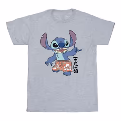 Disney - T-shirt BERMUDA SHORTS - Fille (Gris chiné)