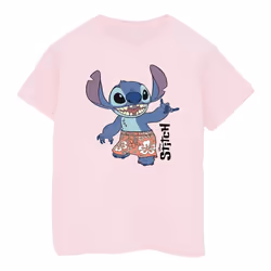 Disney - T-shirt BERMUDA SHORTS - Fille (Rose clair)