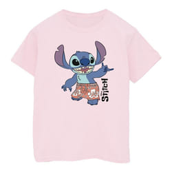 Disney - T-shirt BERMUDA SHORTS - Fille (Rose clair)