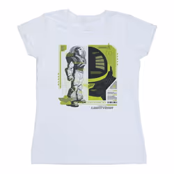 Disney - T-shirt LIGHTYEAR - Femme (Blanc)