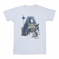Disney - T-shirt LIGHTYEAR LOOK TO THE STARS - Homme (Blanc)
