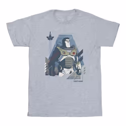 Disney - T-shirt LIGHTYEAR LOOK TO THE STARS - Homme (Gris chiné)