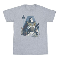 Disney - T-shirt LIGHTYEAR LOOK TO THE STARS - Homme (Gris chiné)