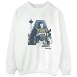 Disney - Sweat LIGHTYEAR LOOK TO THE STARS - Homme (Blanc)