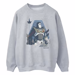 Disney - Sweat LIGHTYEAR LOOK TO THE STARS - Homme (Gris chiné)