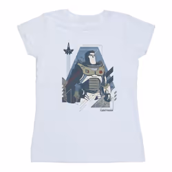 Disney - T-shirt LIGHTYEAR LOOK TO THE STARS - Femme (Blanc)