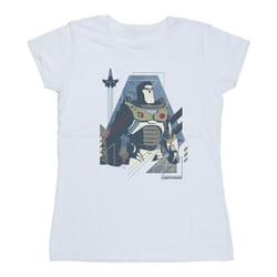 Disney - T-shirt LIGHTYEAR LOOK TO THE STARS - Femme (Blanc)