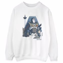 Disney - Sweat LIGHTYEAR LOOK TO THE STARS - Femme (Blanc)