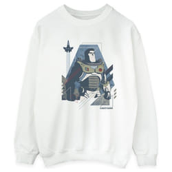Disney - Sweat LIGHTYEAR LOOK TO THE STARS - Femme (Blanc)