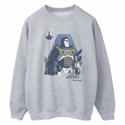 Disney - Sweat LIGHTYEAR LOOK TO THE STARS - Femme (Gris chiné)