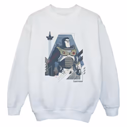 Disney - Sweat LIGHTYEAR LOOK TO THE STARS - Garçon (Blanc)