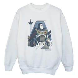 Disney - Sweat LIGHTYEAR LOOK TO THE STARS - Garçon (Blanc)