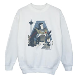 Disney - Sweat LIGHTYEAR LOOK TO THE STARS - Fille (Blanc)