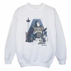 Disney - Sweat LIGHTYEAR LOOK TO THE STARS - Fille (Blanc)