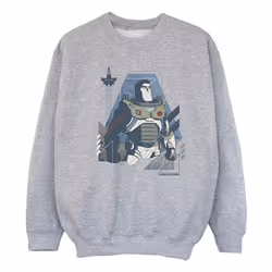 Disney - Sweat LIGHTYEAR LOOK TO THE STARS - Fille (Gris chiné)