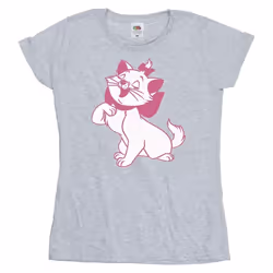 Disney - T-shirt THE ARISTOCATS - Femme (Gris chiné)