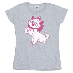 Disney - T-shirt THE ARISTOCATS - Femme (Gris chiné)