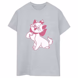 Disney - T-shirt THE ARISTOCATS - Femme (Gris chiné)