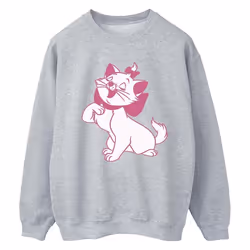 Disney - Sweat THE ARISTOCATS - Femme (Gris chiné)