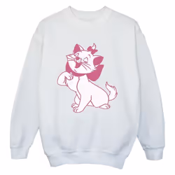 Disney - Sweat THE ARISTOCATS - Garçon (Blanc)