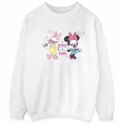 Disney - Sweat BEACH MODE - Homme (Blanc)
