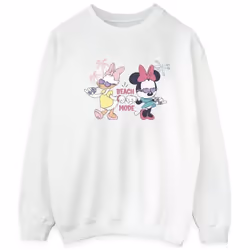 Disney - Sweat BEACH MODE - Homme (Blanc)