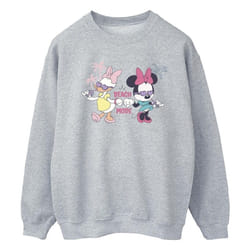 Disney - Sweat BEACH MODE - Homme (Gris chiné)