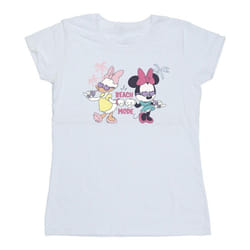 Disney - T-shirt BEACH MODE - Femme (Blanc)