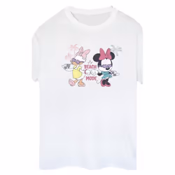 Disney - T-shirt BEACH MODE - Femme (Blanc)