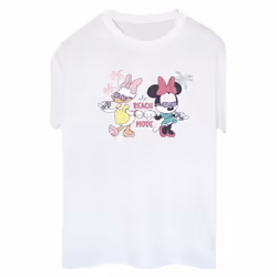 Disney - T-shirt BEACH MODE - Femme (Blanc)